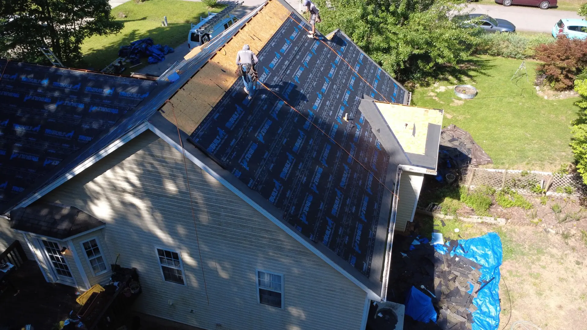 Full roof replacement in Central NC — finished